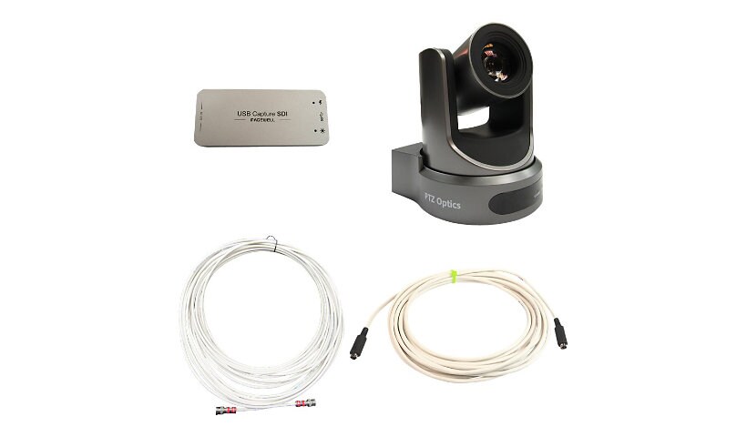 PTZOptics Producer Kit with One 20x-SDI Live Streaming Camera