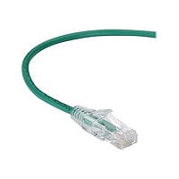 Black Box Slim-Net patch cable - 12 ft - green