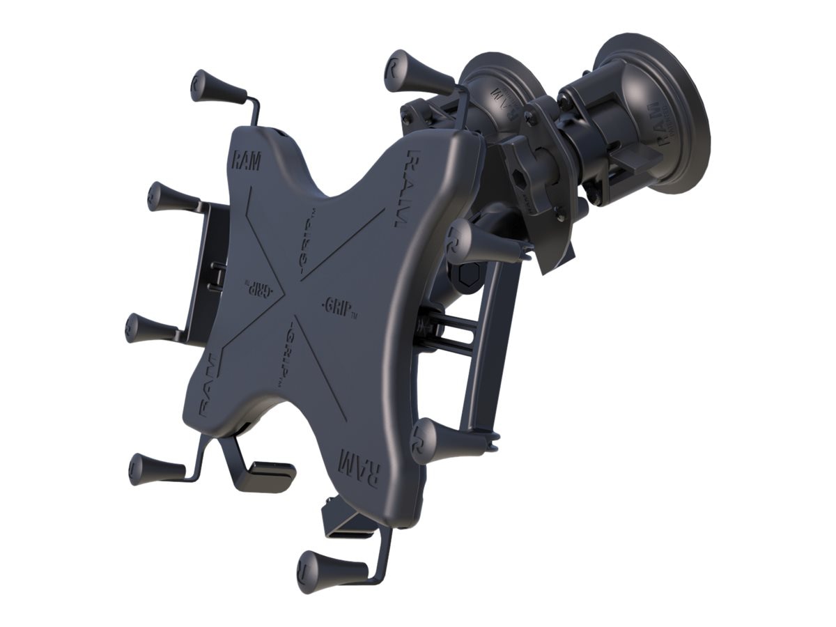 RAM X-Grip with RAM Twist-Lock Pivot Suction - holder for tablet