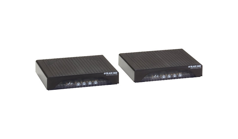 Black Box G-SHDSL Ethernet Extender Kit, 2-Wire - network extender - 10Mb LAN, 100Mb LAN