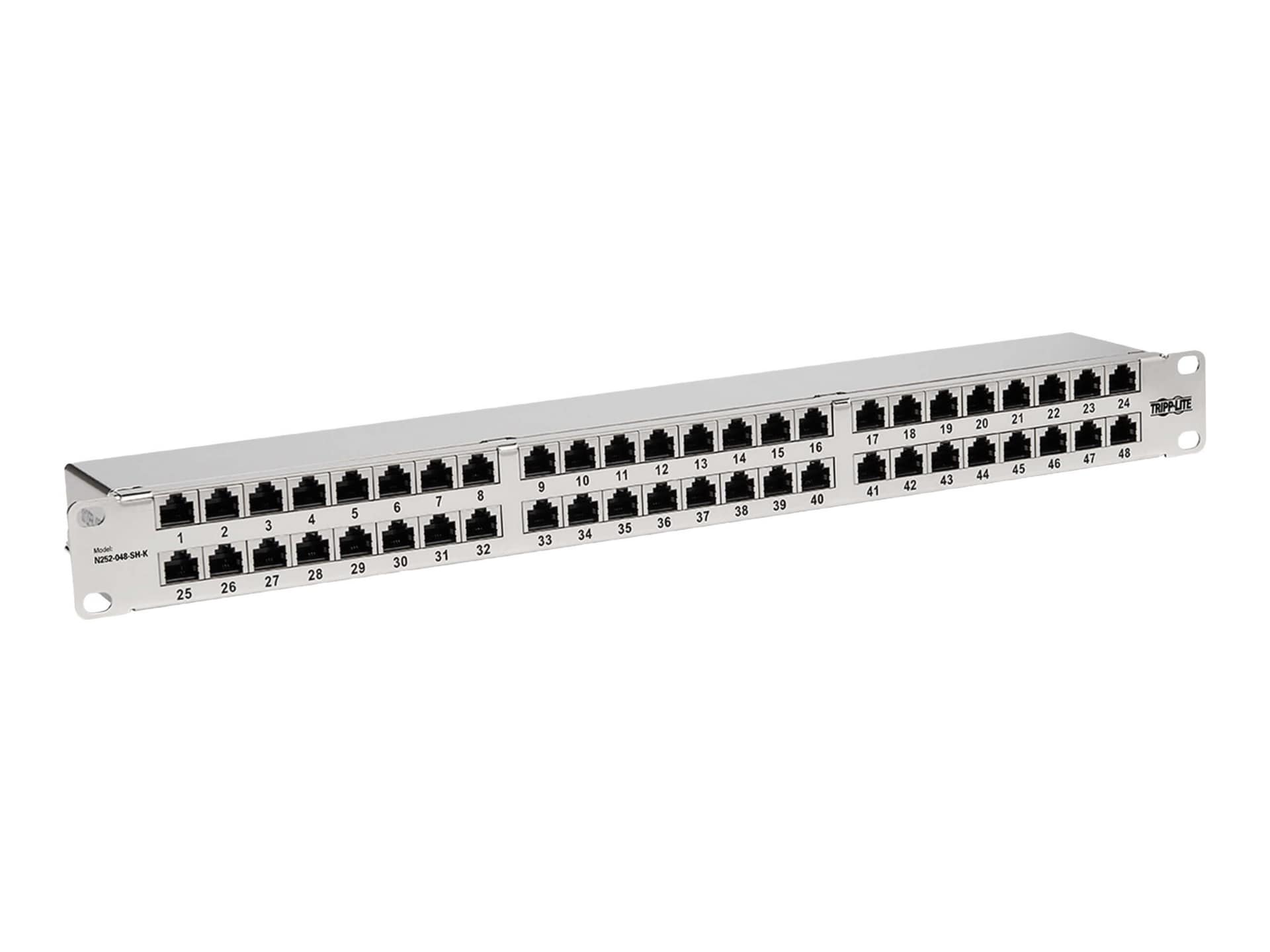 1u cat6 patch panel