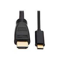 Tripp Lite USB C to HDMI Adapter Cable USB 3.1 4K@60Hz M/M USB-C Black 10ft