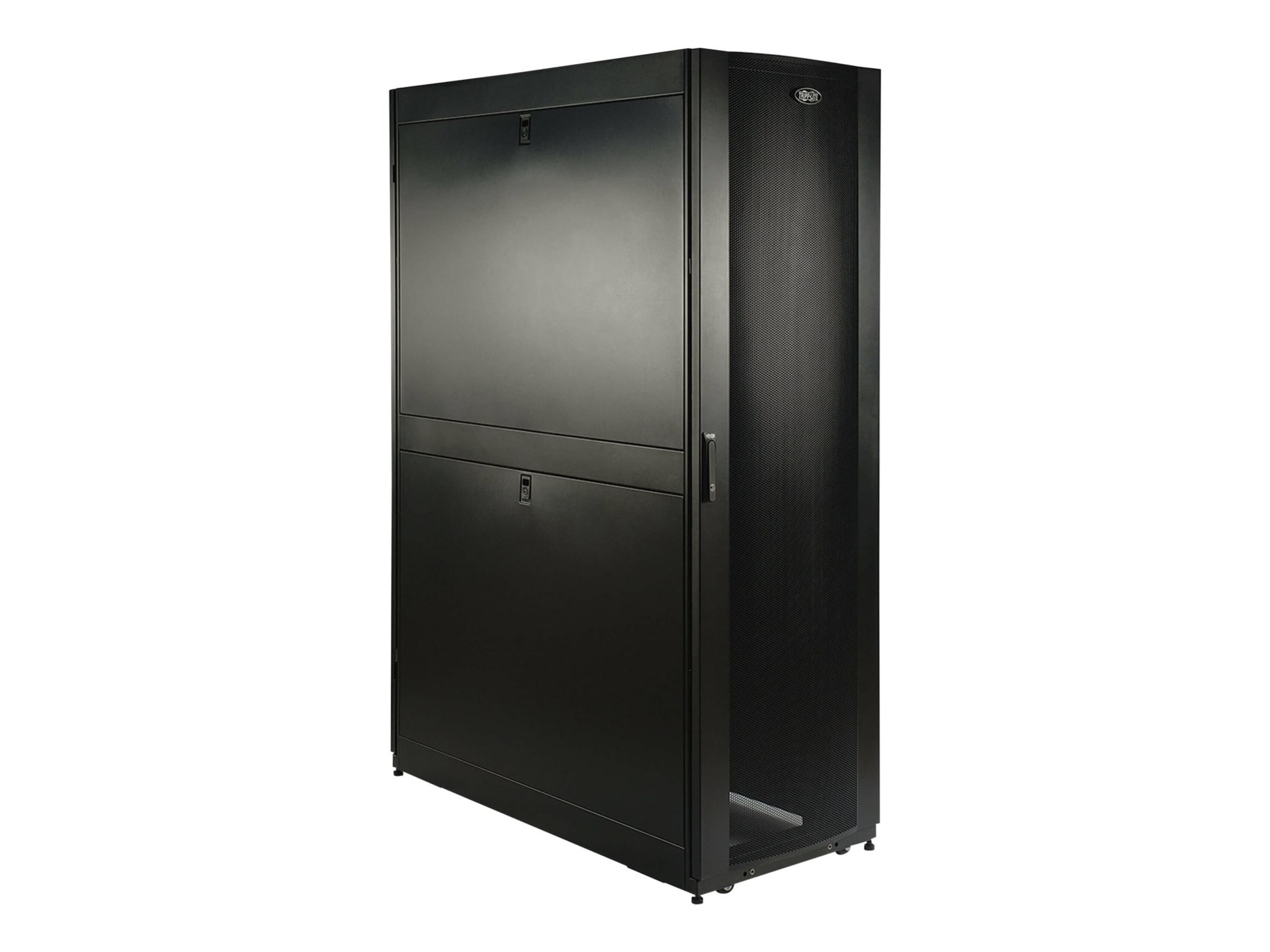 Eaton Tripp Lite Series 48U SmartRack Extra-Deep Server Rack - 48 in. (1219 mm) Depth, Doors & Side Panels Included