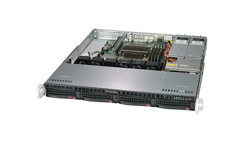 Supermicro SuperServer 5019C-MR - rack-mountable - no CPU - 0 GB - no HDD