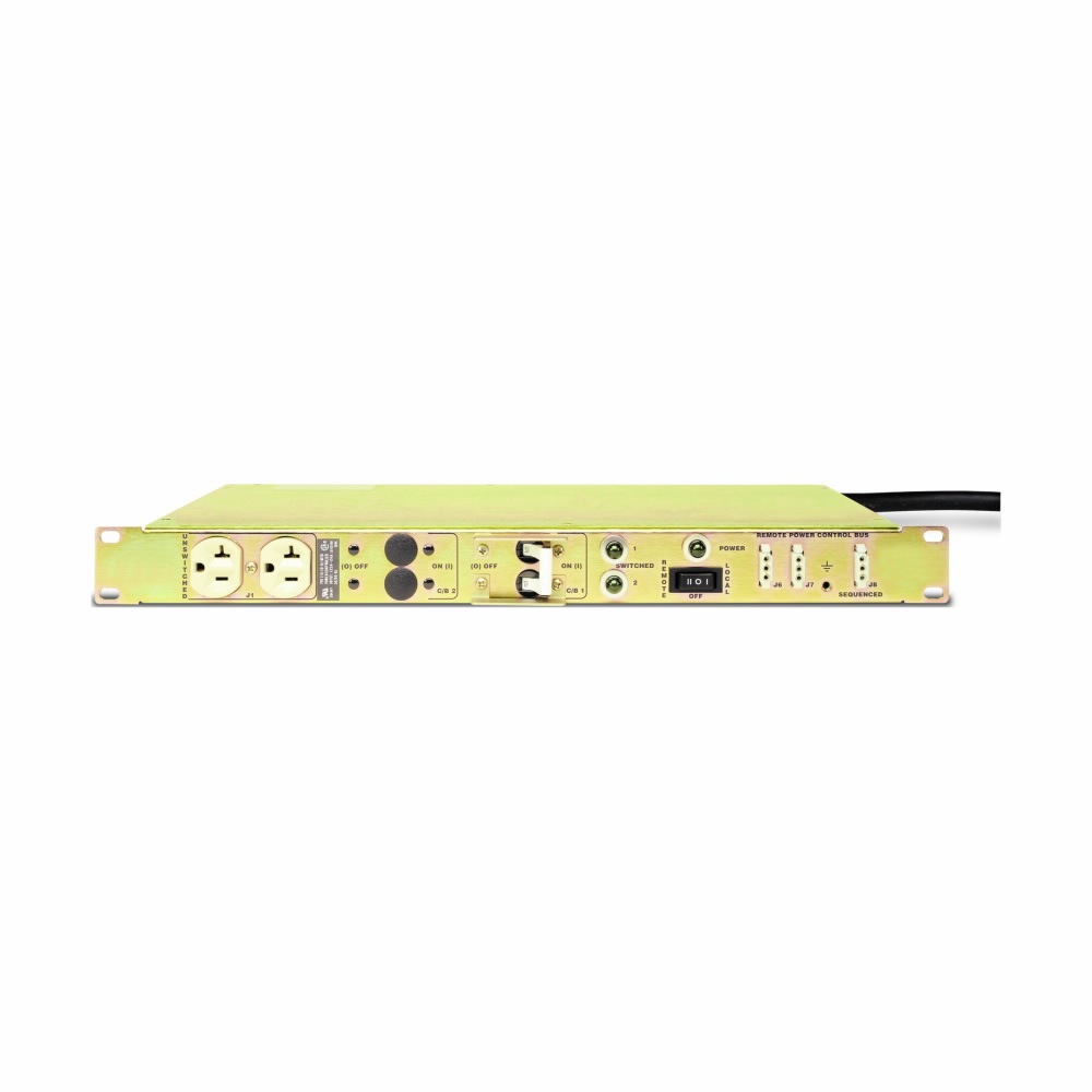 Eaton 1U 5-20P Input 10x5-20R Outlet Electrical Power Distribution Unit