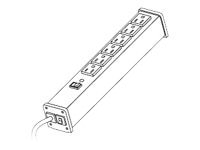 Wiremold Industrial 15' 120V Plug-In 6-Outlet Center Unit Power Strip