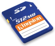 Kingston 512MB Secure Digital Card