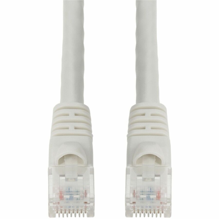 Proline 15ft White CAT6 PVC Ethernet Cable Snagless Bubble Boot RJ-45 M/M C