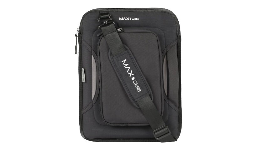 MAXCases Slim Sleeve 14" with Zipper Pocket - Gray
