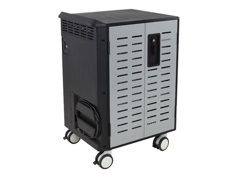 Thumbnail 2 of 5 for Ergotron Zip40 Charging Cart - cart - for 40 tablets / notebooks - black, silver