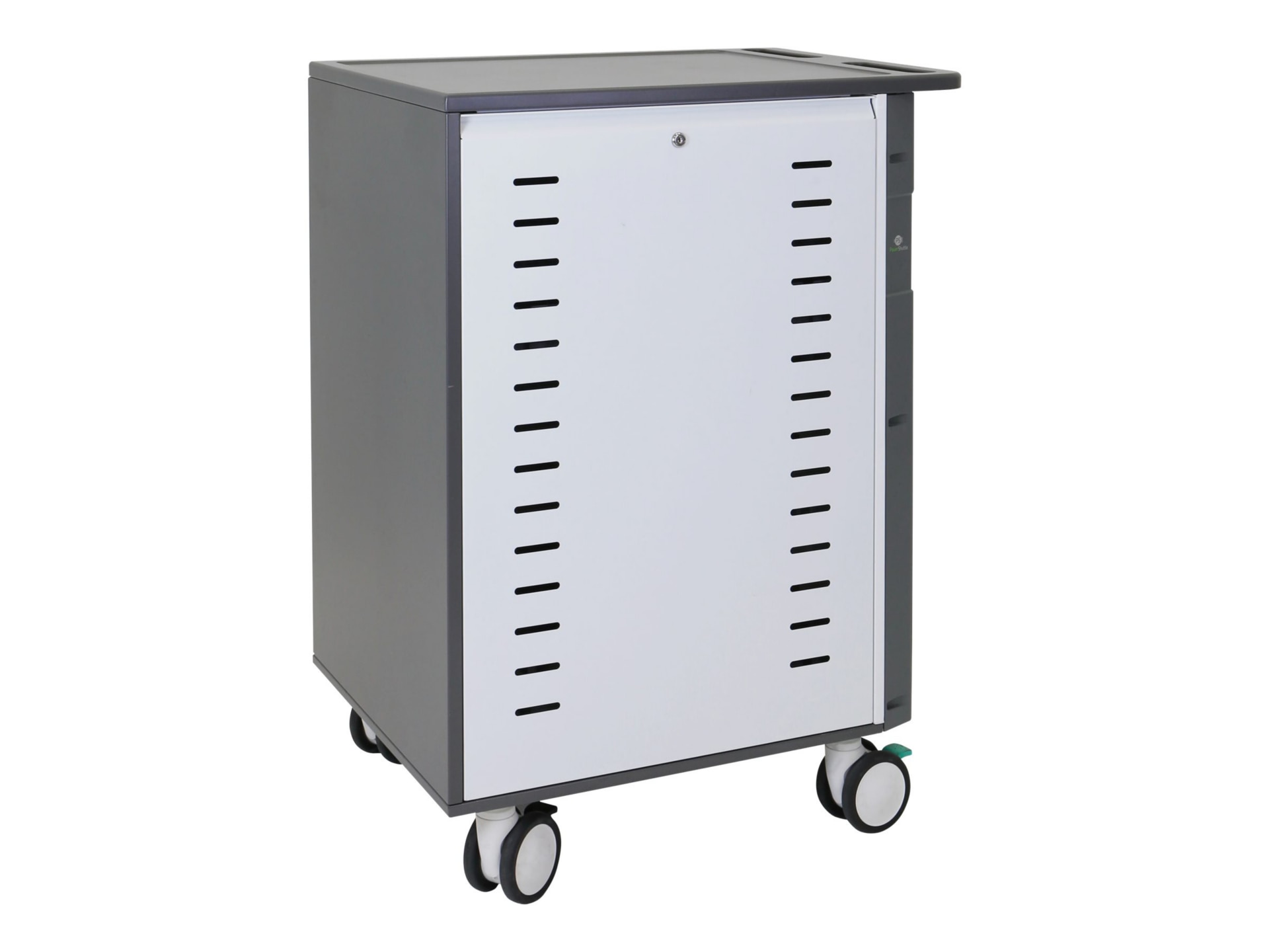 Thumbnail 3 of 5 for Ergotron Zip40 Charging Cart - cart - for 40 tablets / notebooks - black, silver