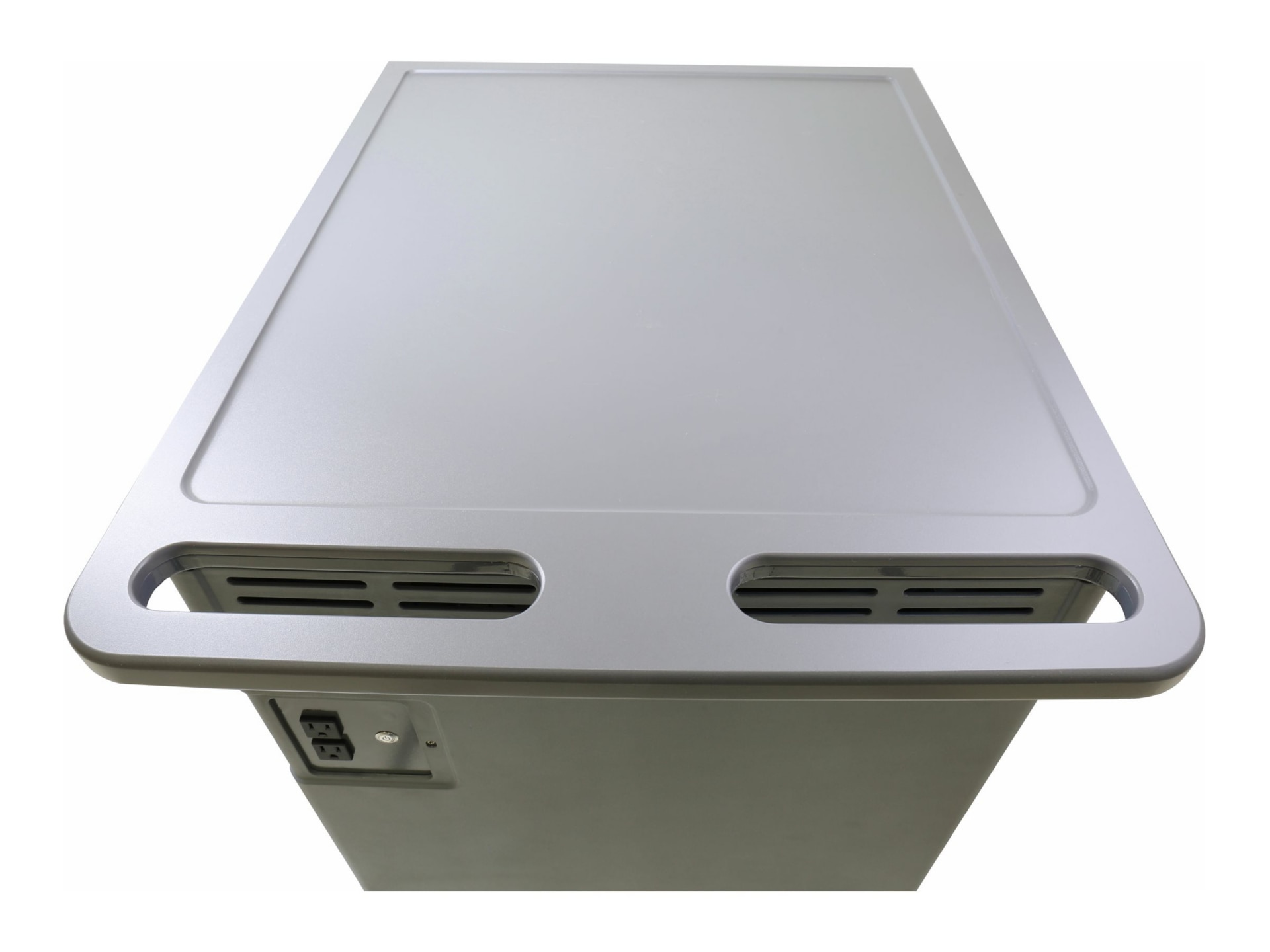 Thumbnail 5 of 5 for Ergotron Zip40 Charging Cart - cart - for 40 tablets / notebooks - black, silver