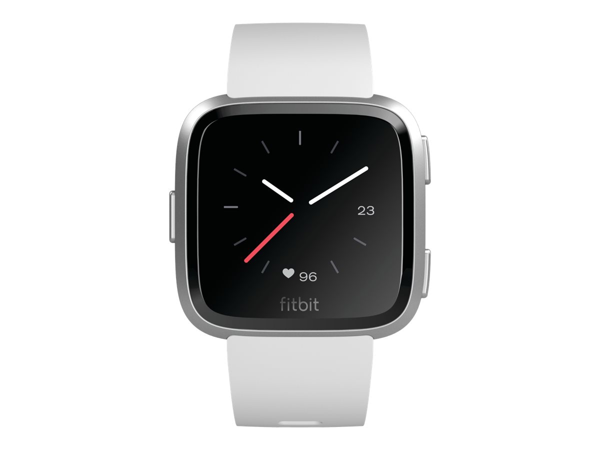 silver fitbit versa