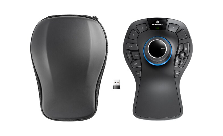 3Dconnexion SpaceMouse Pro Wireless - 3D mouse - 2.4 GHz