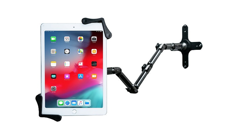 CTA Digital Custom Flex Wall Mount for 7-14 Inch Tablets, including iPad 10.2-inch (7th/ 8th/ 9th Generation)