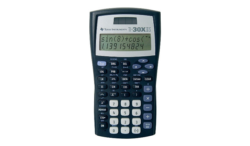 Texas Instruments TI-30XIIS Scientific Calculator - Black