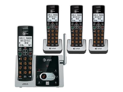 Main image 1 for AT&T CL82413 - cordless phone - answering system with caller ID/call waitin
