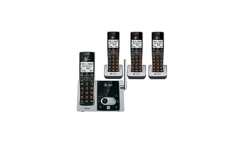 AT&T CL82413 - cordless phone - answering system with caller ID/call waitin