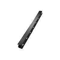 CPI VCS Global Vertical Section Single-Sided Duct Cable Manager - Black