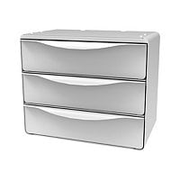 Drawer System - Triple 3 Inch Drawer, Side Open, Touch Pad-Lock