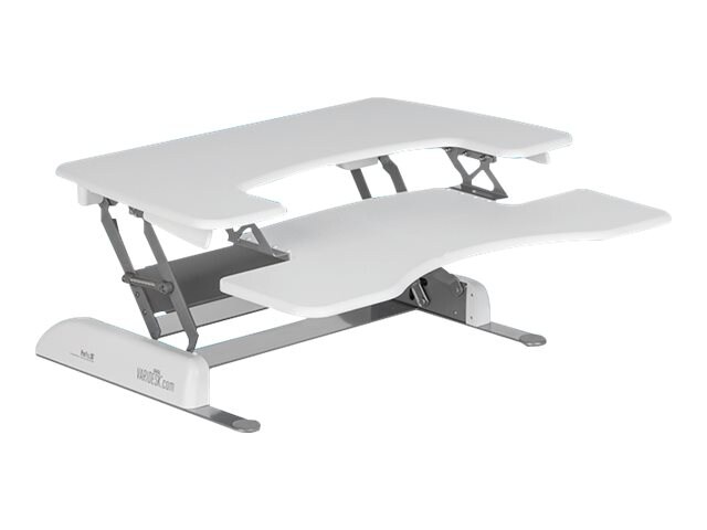 VARIDESK Pro Plus 36 - standing desk converter - white