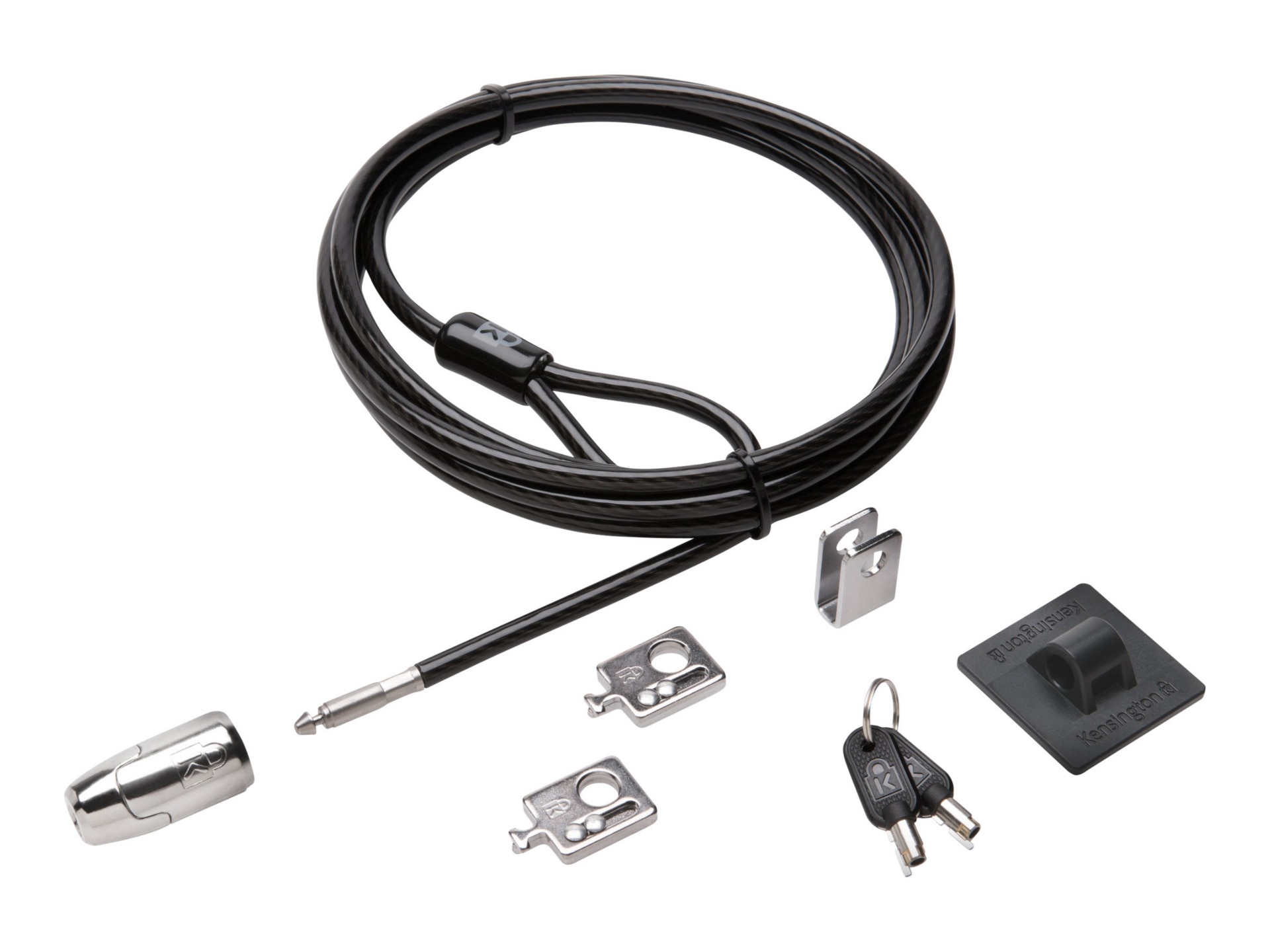 Kensington Desktop and Peripherals Standard Keyed Locking Kit 2.0 - câble de sécurité