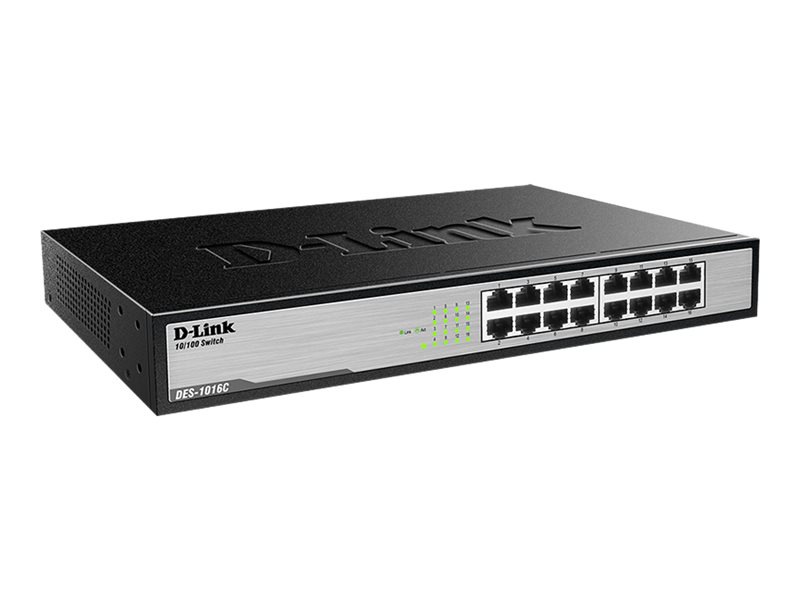 D-Link DGS 1016C - switch - 16 ports - unmanaged