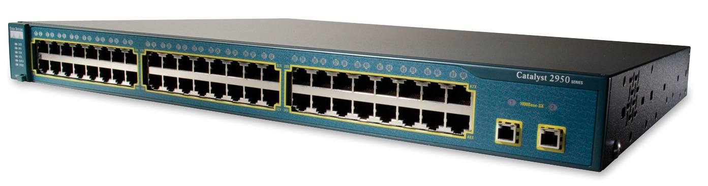 Cisco Catalyst 2950T-48-SI 48 port Layer 2 Managed Switch