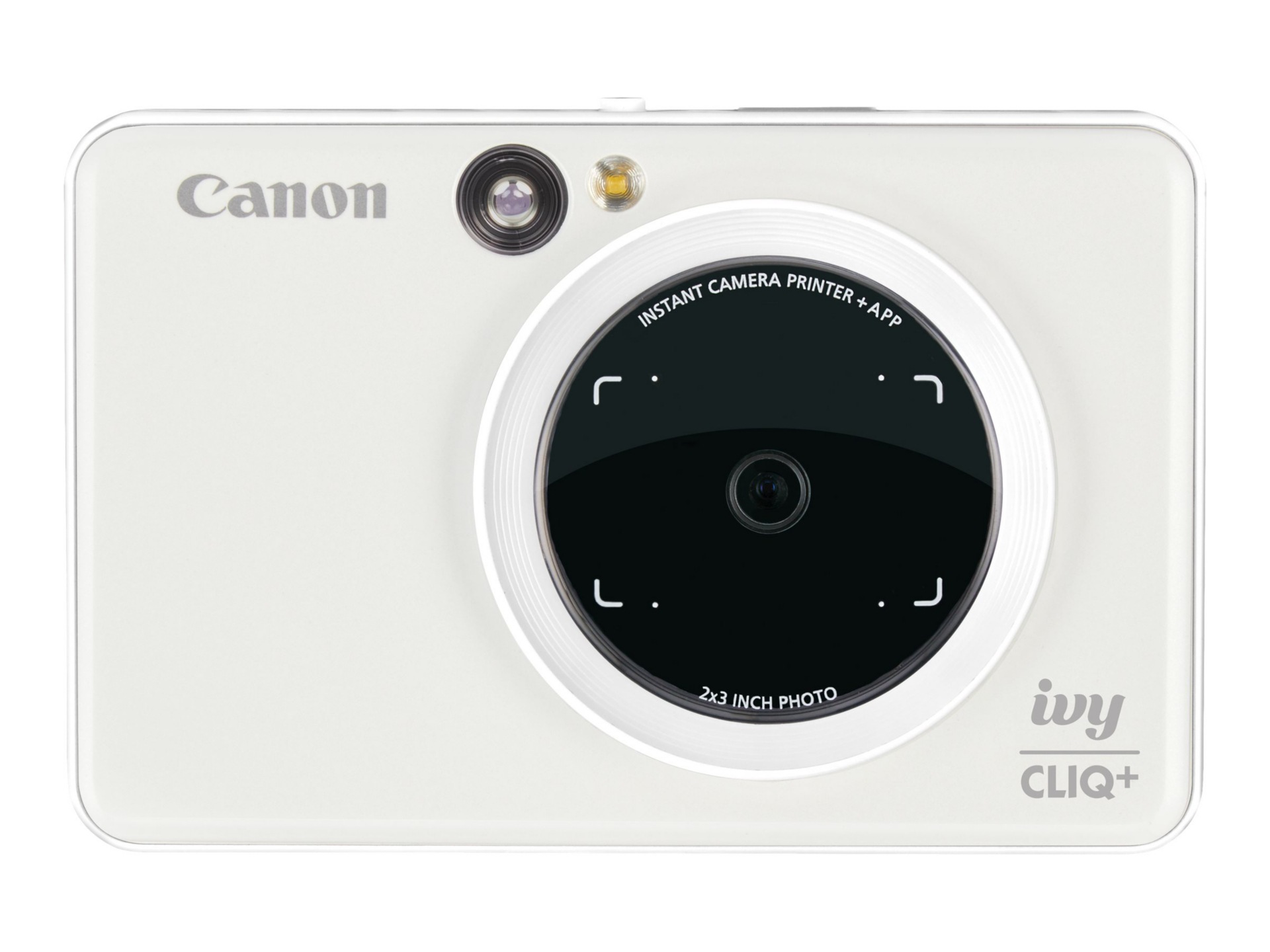 Canon IVY CLIQ+ Instant Camera Printer + App - Pearl White
