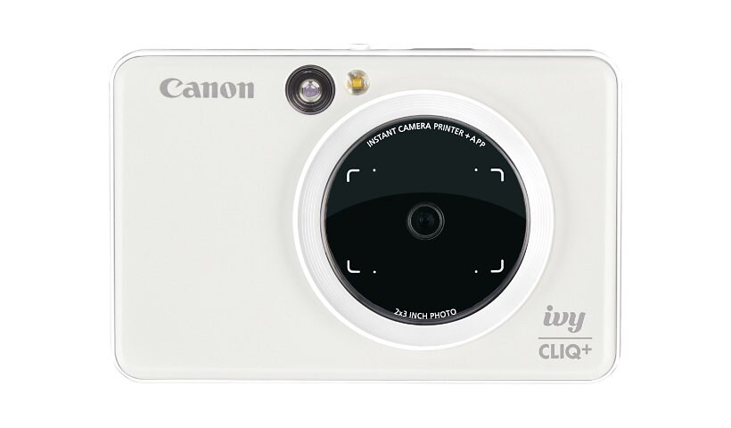 Canon IVY CLIQ+ Instant Camera Printer + App - Pearl White