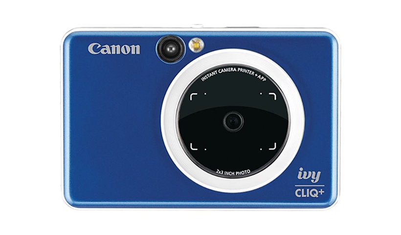 Canon IVY CLIQ+ Instant Camera Printer + App - Sapphire Blue