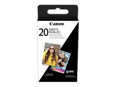 Canon 2 x 3 ZINK Photo Paper Pack (20 Sheets)