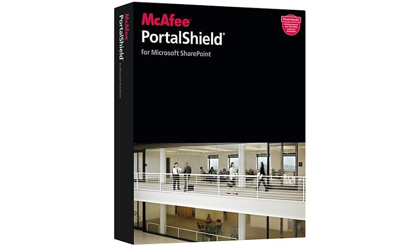 McAfee PortalShield for Microsoft SharePoint Server - media