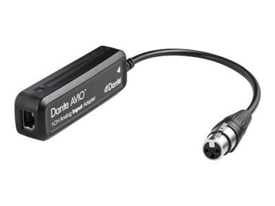 Audinate Dante AVIO 1Ch Analog Input Adapter Point d'entrée audio Dante