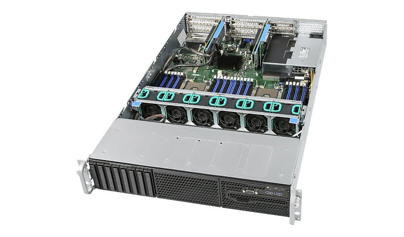 Intel Server System R1208WFQYSR - rack-mountable - no CPU - 0 GB