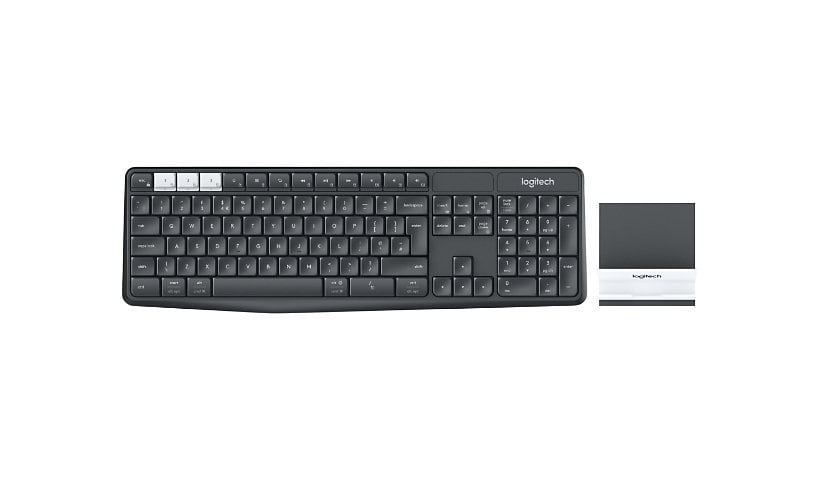 Logitech K375s Multi-Device - keyboard - graphite, off-white