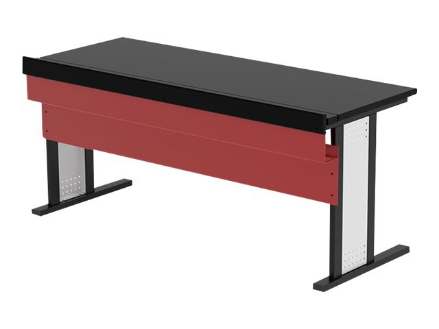 Spectrum Evolution Computer Desk - table - rectangular - graphite talc
