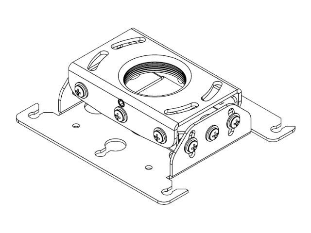 Chief RPA Inverted Projector Ceiling Mount - Black