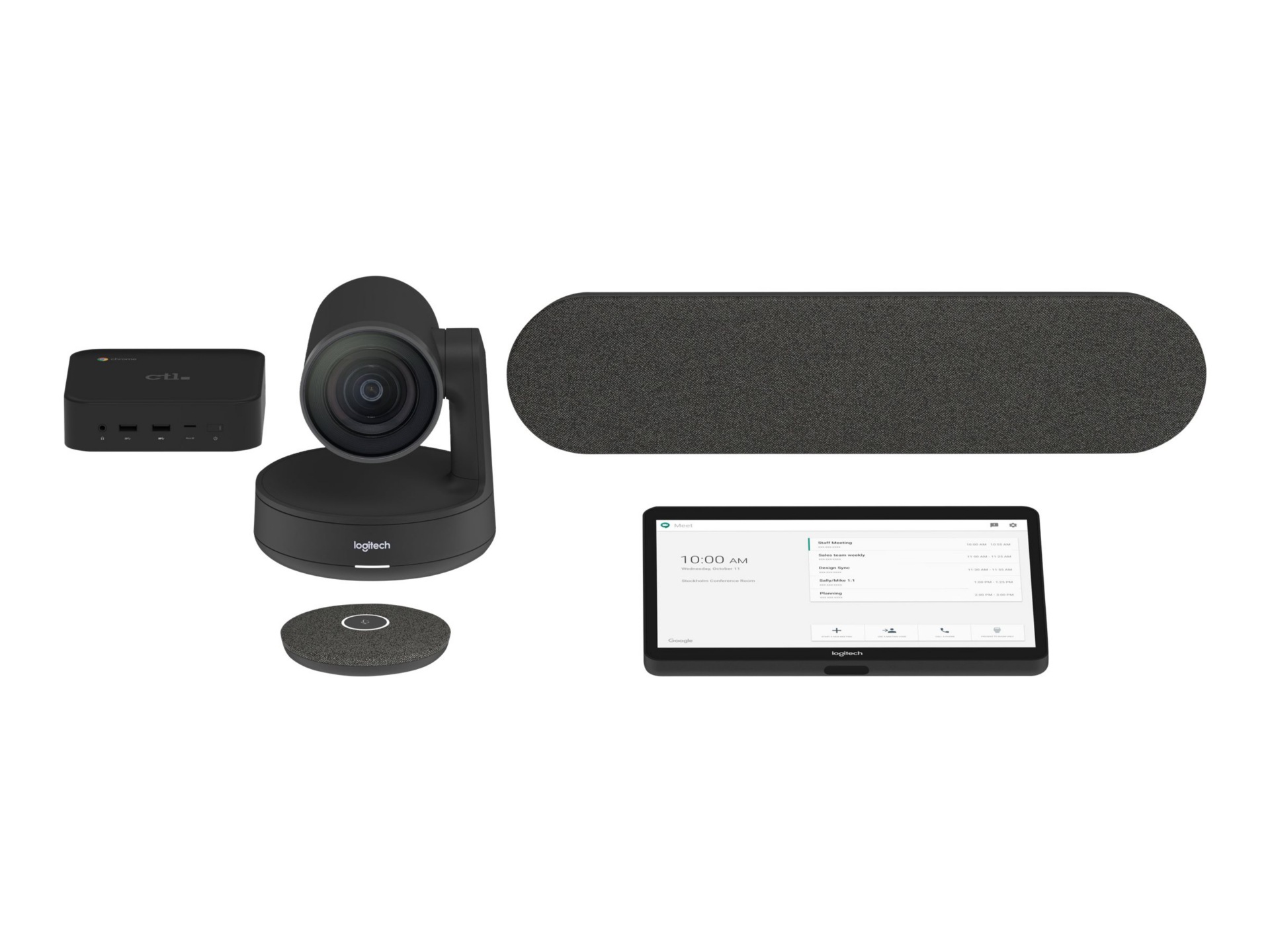 Logitech Tap for Google Hangouts Meet Medium Rooms - video conferencing kit