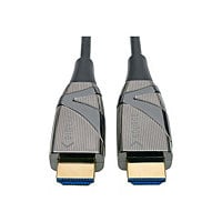 Eaton Tripp Lite Series 4K HDMI Fiber Active Optical Cable (AOC) - 4K 60 Hz, HDR, 4:4:4 (M/M), 50 m - HDMI cable - 164