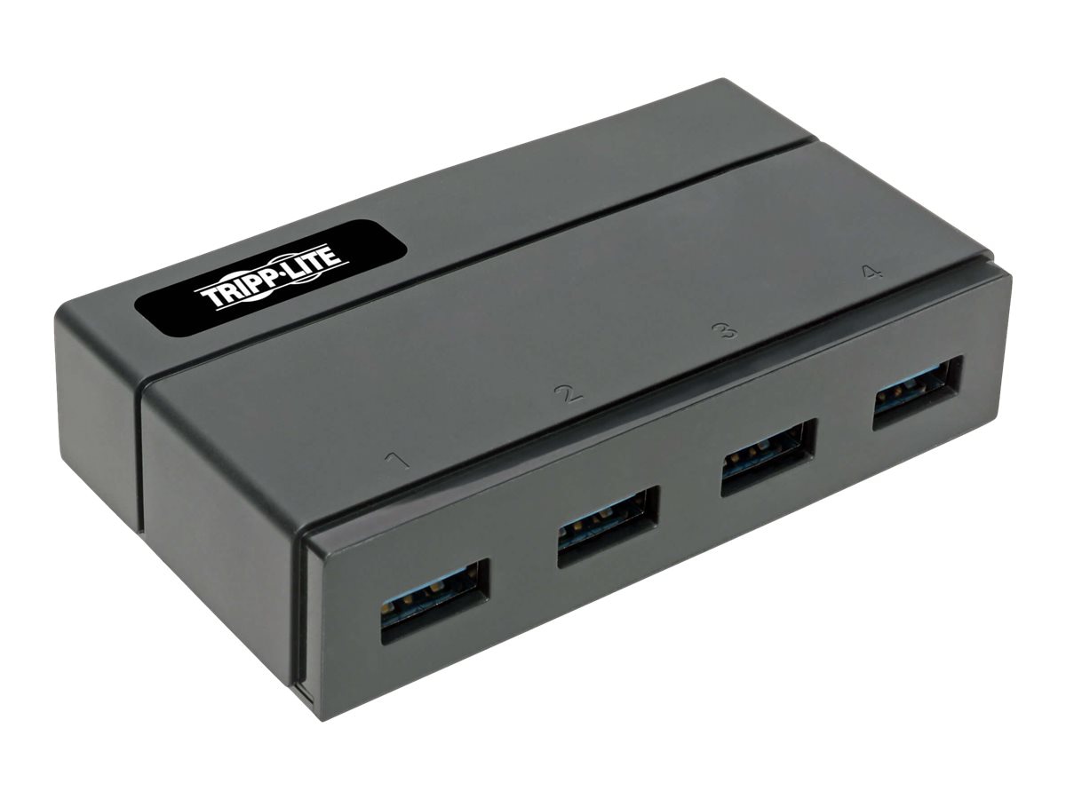 Eaton Tripp Lite series USB 3.0 SuperSpeed Hub 4-Port for Data & USB Chargi