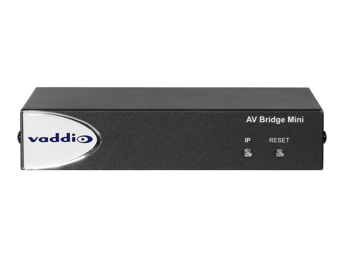 Vaddio Bridge Mini Audio/Video Encoder - For Video Conferencing Application