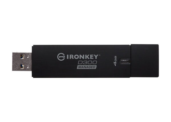 IronKey D300 Managed - USB flash drive - 4 GB
