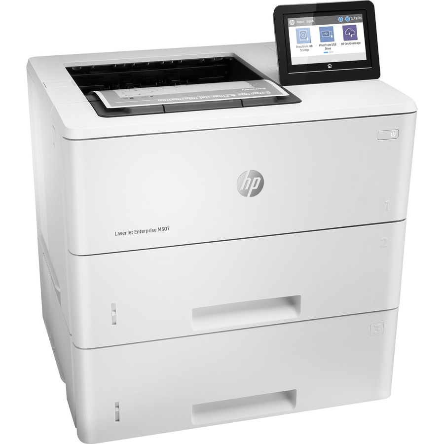 Thumbnail 3 of 11 for HP LaserJet Enterprise M507 M507x Desktop Laser Printer - Monochrome