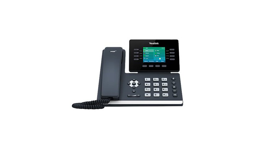 Yealink SIP-T52S - VoIP phone - with Bluetooth interface with caller ID - 3