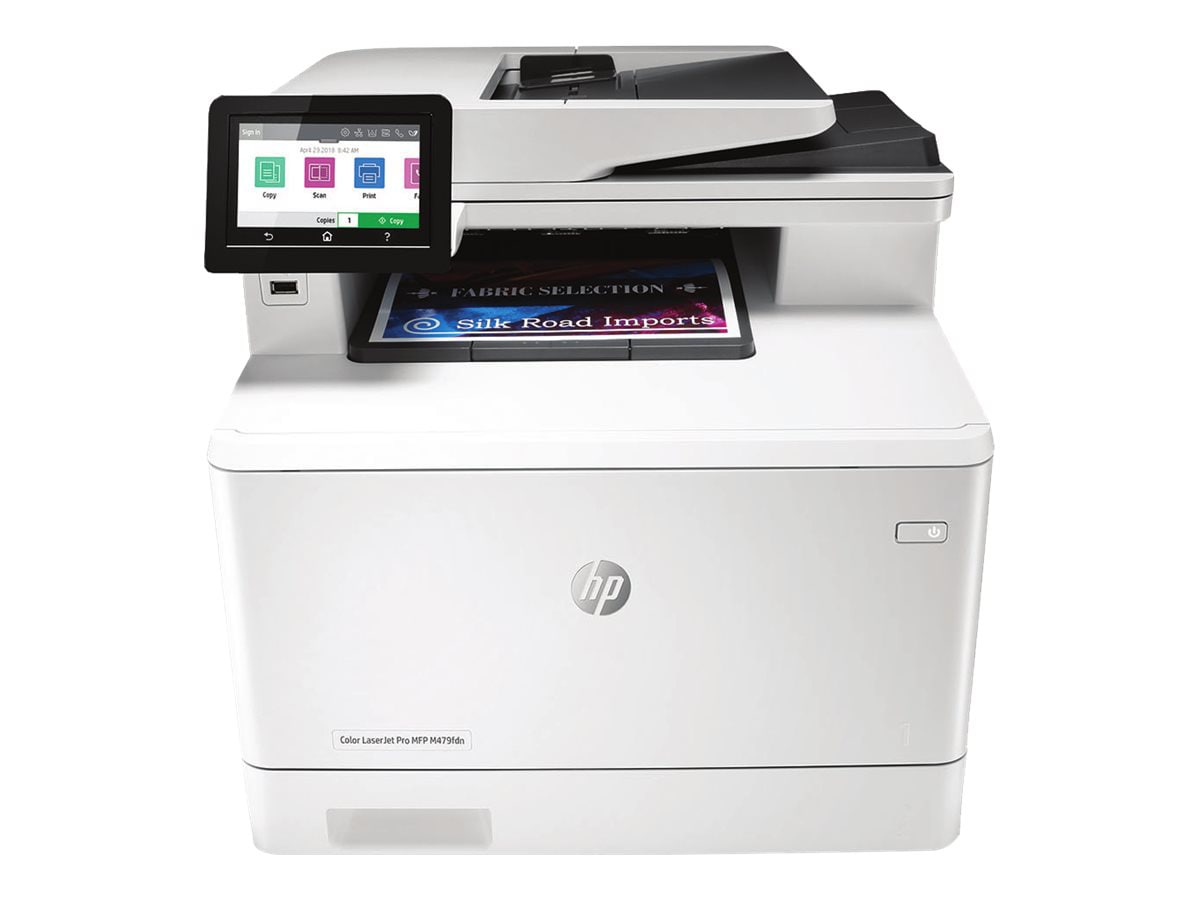 Opsommen ontwikkelen Luipaard HP Color LaserJet Pro MFP M479fdn - multifunction printer - color -  W1A79A#BGJ - All-in-One Printers - CDWG.com