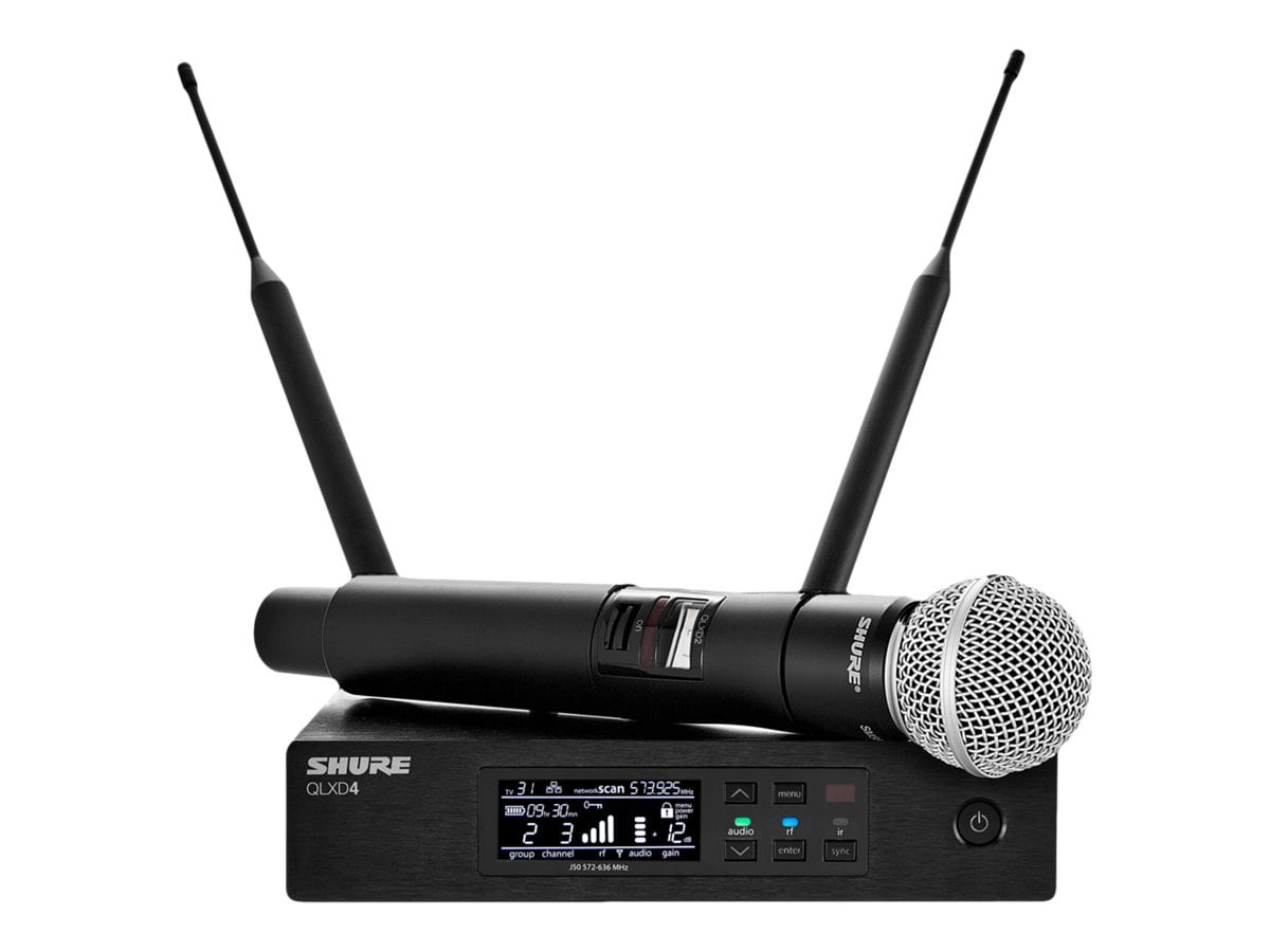 Shure QLX-D Digital Wireless System QLXD24/SM58 - J50A Band - wireless micr