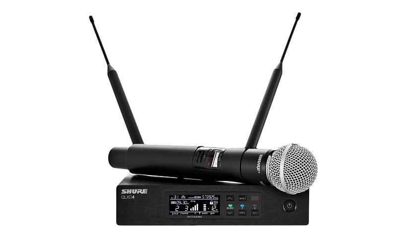 Shure QLX-D Digital Wireless System QLXD24/SM58 - J50A Band - wireless micr