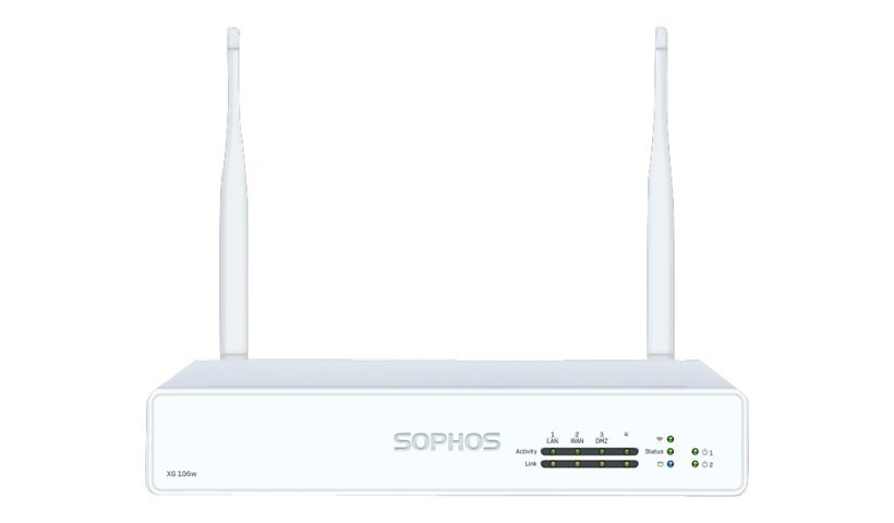 Sophos XG 106w Rev. 1 - security appliance - Wi-Fi 5 - with 1 year EnterpriseProtect
