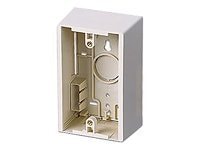 Leviton Single-Gang Surface Mount Backbox - surface mount box